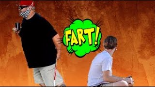 Funny Wet Fart Prank With The Sharter (Pro) Blind Guy