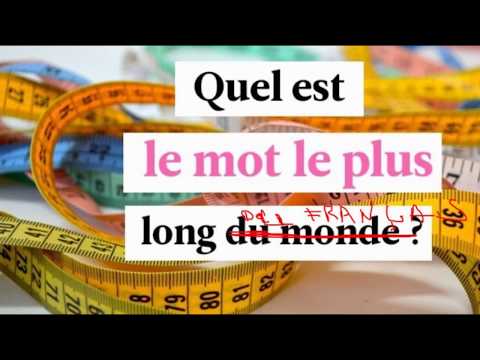 Vidéo: Quelle Langue A Le Plus De Mots