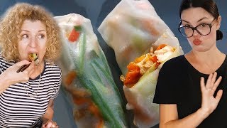 СПРИНГ РОЛЛЫ ОКАЗАЛИСЬ ВКУСНЫМИ! - "ТИПА КУЛИНАРНОЕ ШОУ №1" СПРИНГ РОЛЛЫ ОКАЗАЛИСЬ ВКУСНЫМИ! - "ТИПА КУЛИНАРНОЕ ШОУ №1"
