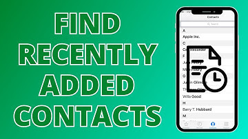 How to See Recent Contacts Added To Your iPhone | iPhone Shortcut Trick