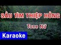 Sầu Tím Thiệp Hồng (Karaoke Beat) - Tone Nữ