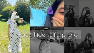 no face selfie poses for girls||  cute selfie poses. ideas for social stories