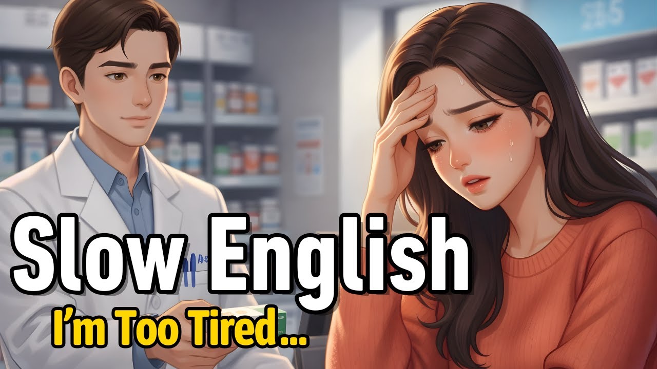 When Your Body Says “Stop” | Simple English Conversations (A1–A2)