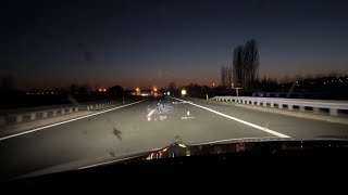 مرسيدس C-CLASS 2023 الجديدة - اختبار وعرض رقمي للضوء في الليل (تقنية رائعة)