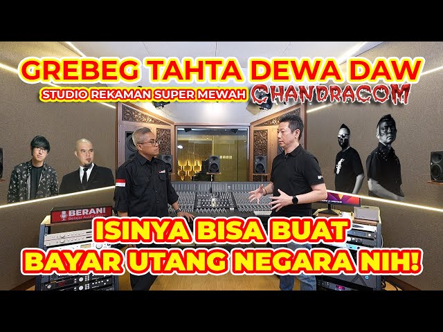 GREBEG CHANDRACOM, STUDIO REKAMAN SUPER MEWAH !! HARGA SEWANYA BERAPA DONG ??? PROMEDIA X CHANDRACOM class=