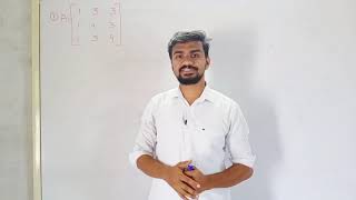 Matrix 13. Inverse of Matrix : Elementary Column Transformation
