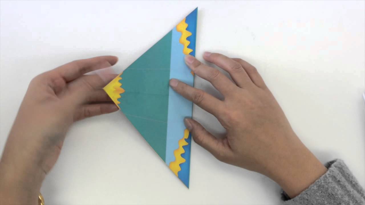 Origami Parrot - YouTube