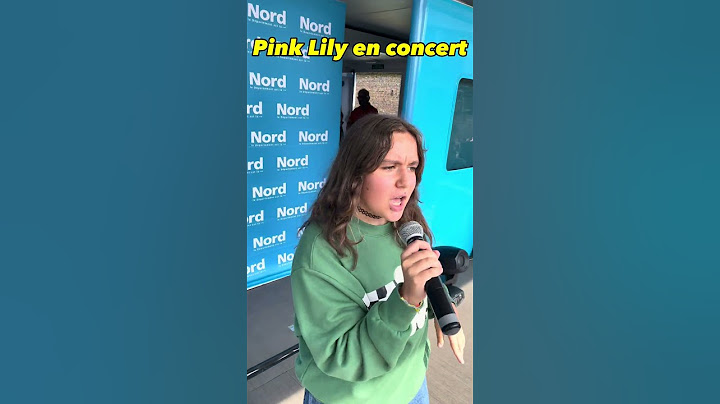 Pink Lily chante Quoicoubeh en Concert !  #pinklily