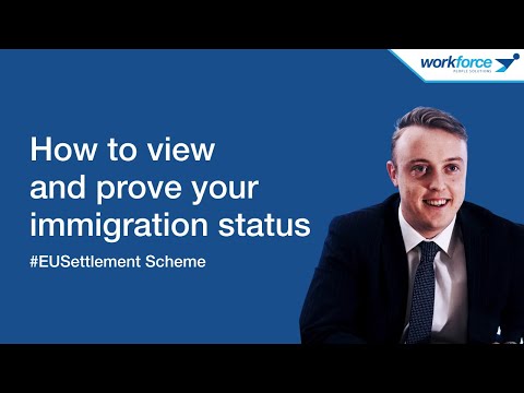 How to view and prove your immigration status? | EU Settlement Scheme