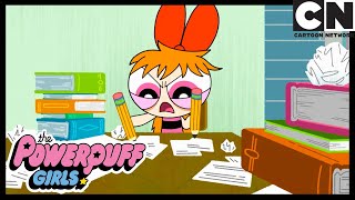 Powerpuff Girls | Buttercup The Math Queen | Cartoon Network