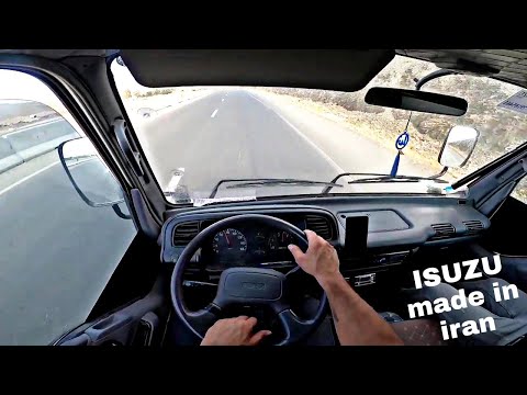 رانندگی با کامیونت ایسوزو ۶ تن