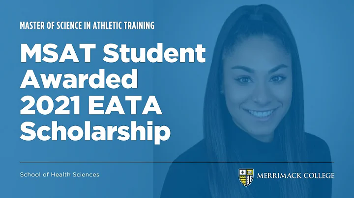 Merrimack MSAT Student Honored with 2021 D1 Marcia Anderson Scholarship Award