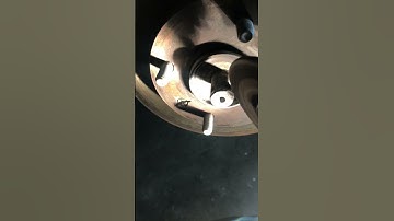 Dented threads on CV axle? Use a grinder for axle nut.