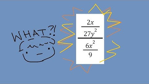 7.7 Simplifying Complex Fractions Objective 1