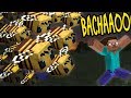 Me VS 100 BEES in Minecraft