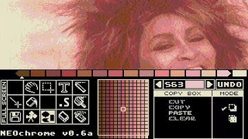 ATARI ST NEOCHROME SLIDESHOW NEO CHROME SLIDE SHOW Evensham micros public domain software 1