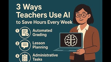 3 Ways Teachers Use AI to Save Hours Every Week