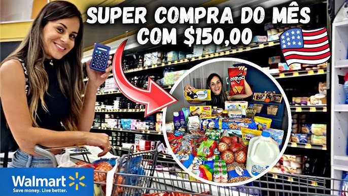 SUPER COMPRA NO WALMART DOS ESTADOS UNIDOS🇺🇸, FLÓRIDA 2021