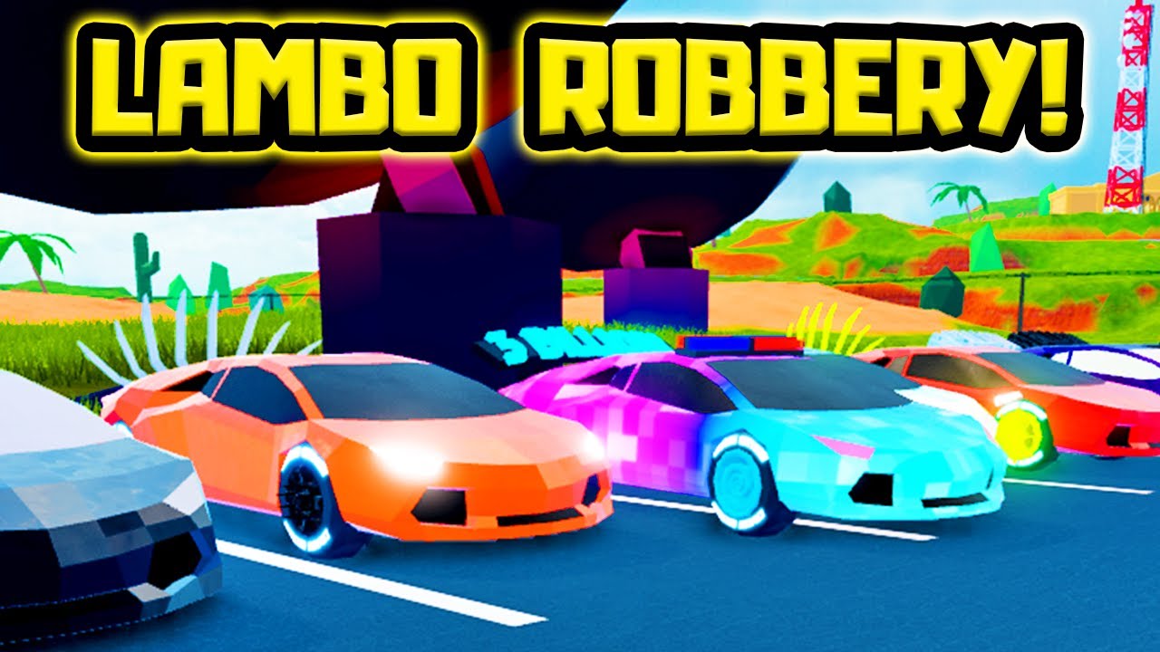 ROBBING A LAMBORGHINI DEALERSHIP (Roblox Jailbreak) - YouTube