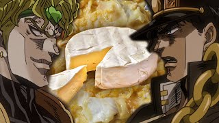 DIO MAKES CHEESE EGGS 4 JOTARO