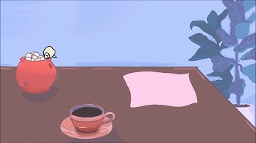 Cute bouncing ball with tail - FFA124