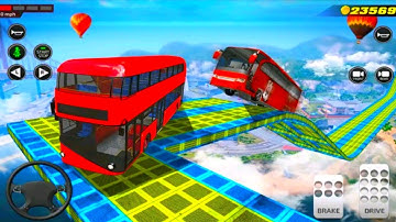 Bus Impossible Tracks Stunt Racing 3D Coach Driver Simulator NHK Games Pro GamePlay HD