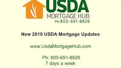 2019 USDA Mortgage Updates 