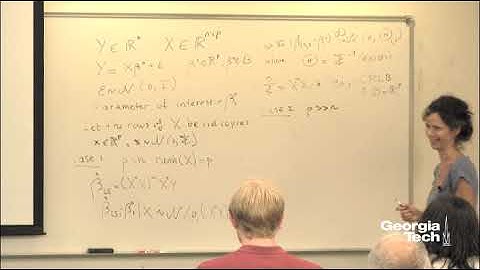 TRIAD Distinguished Lecture Series| Sara van de Geer | ETH Zurich | Lecture 3 (of 3)