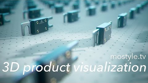 3D product visualization & animation reel