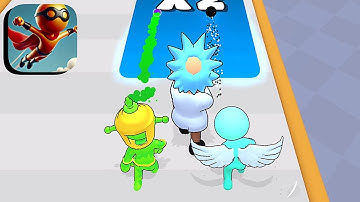 Hero Lab Run - All Levels Gameplay (Part 1) | Android & iOS