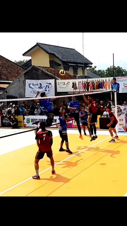 power full smash Yudi kendil🔥#volleyball