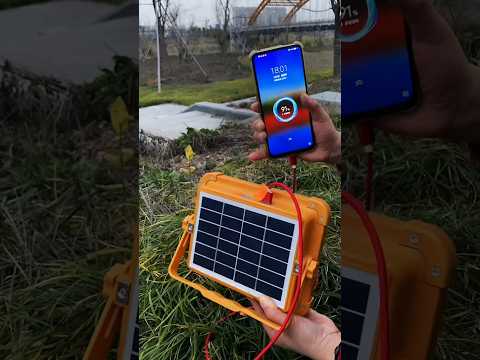 Solar 1000W Mobile Phone Charging Lamp Can Be Charged By Solar Energy Viralvideo
