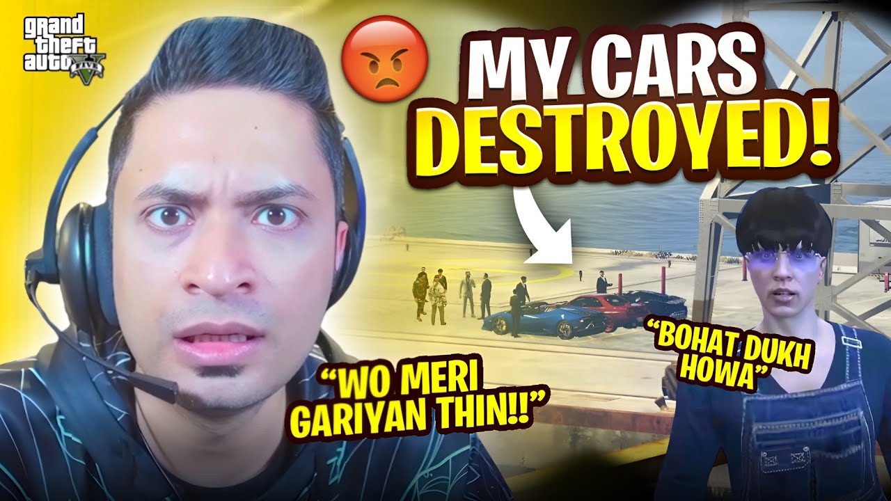 MY MILLION DOLLAR SPORTS CARS DESTROYED 😱 GTA 5 GAMEPLAY - MRJAYPLAYS