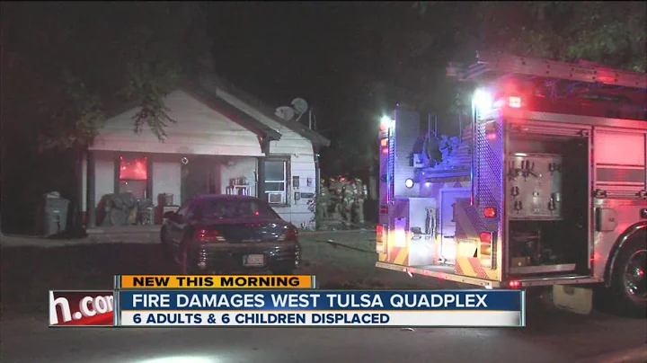 Authorities investigate after several people displaced due to W. Tulsa apartment fire