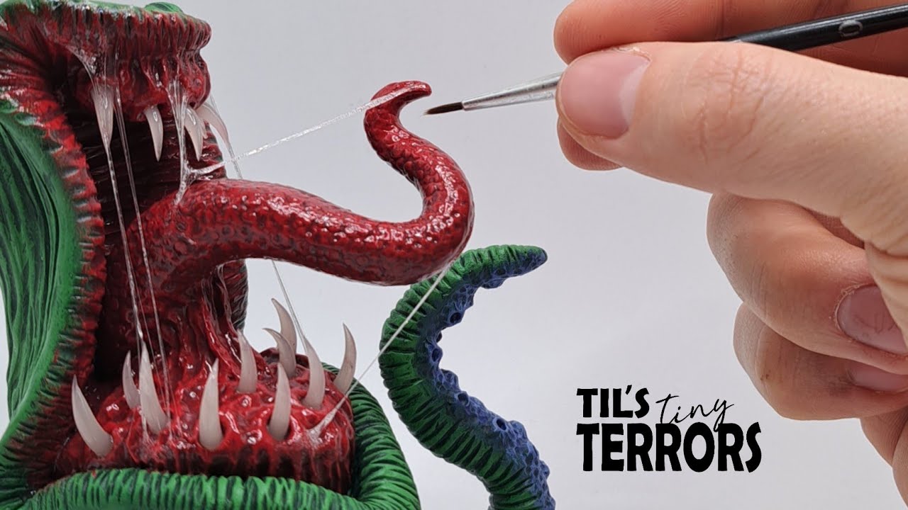 I made my slimiest Clay Monster Ever | Polymerclay