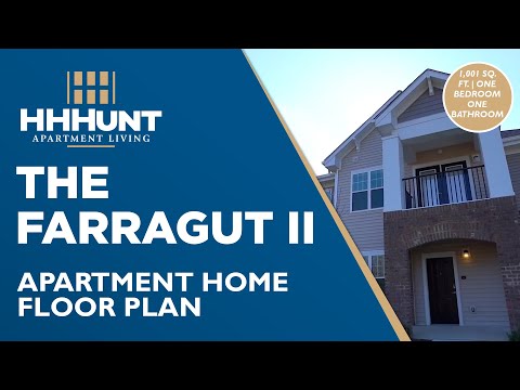 The Farragut II • Abberly Square Apartment Floor Plan • HHHunt Apartment Living
