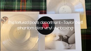 The tortured poets department - Taylor Swift (phantom clear vinyl)