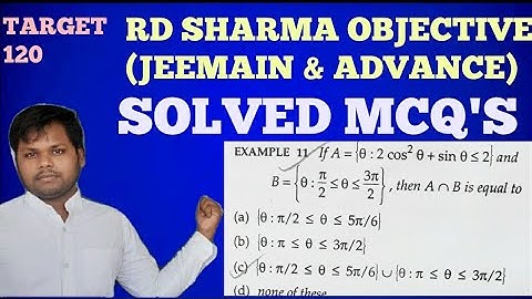 #sets#jeemain#math#important|SETS RD SHARMA OBJECTIVE(JEEMAIN&ADV) solution|solved mcq