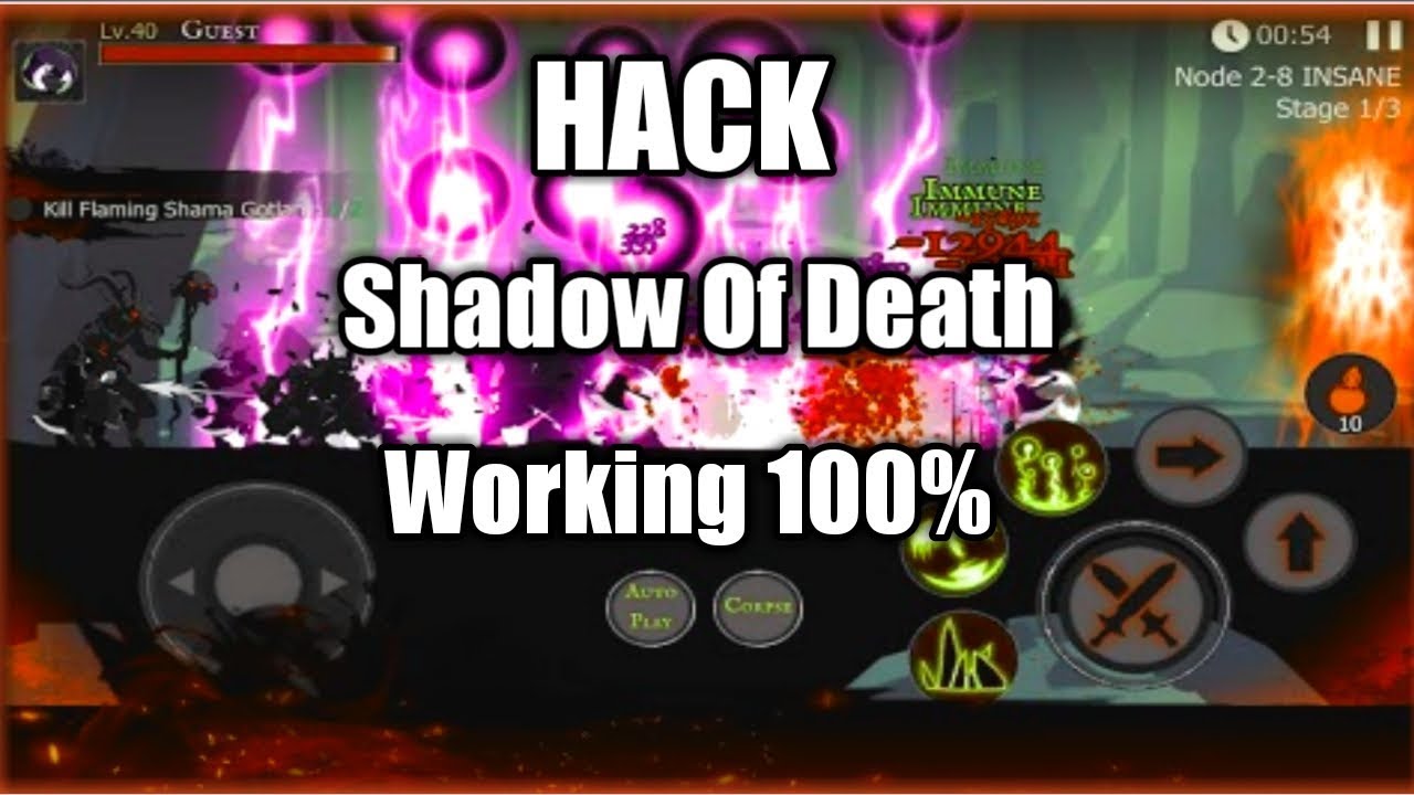 Game Shadow Of Death Hack 💰 Unlimited Golds working 1000