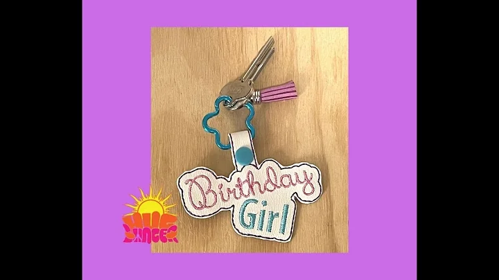 Tutorial for the ITH Birthday Girl Fob
