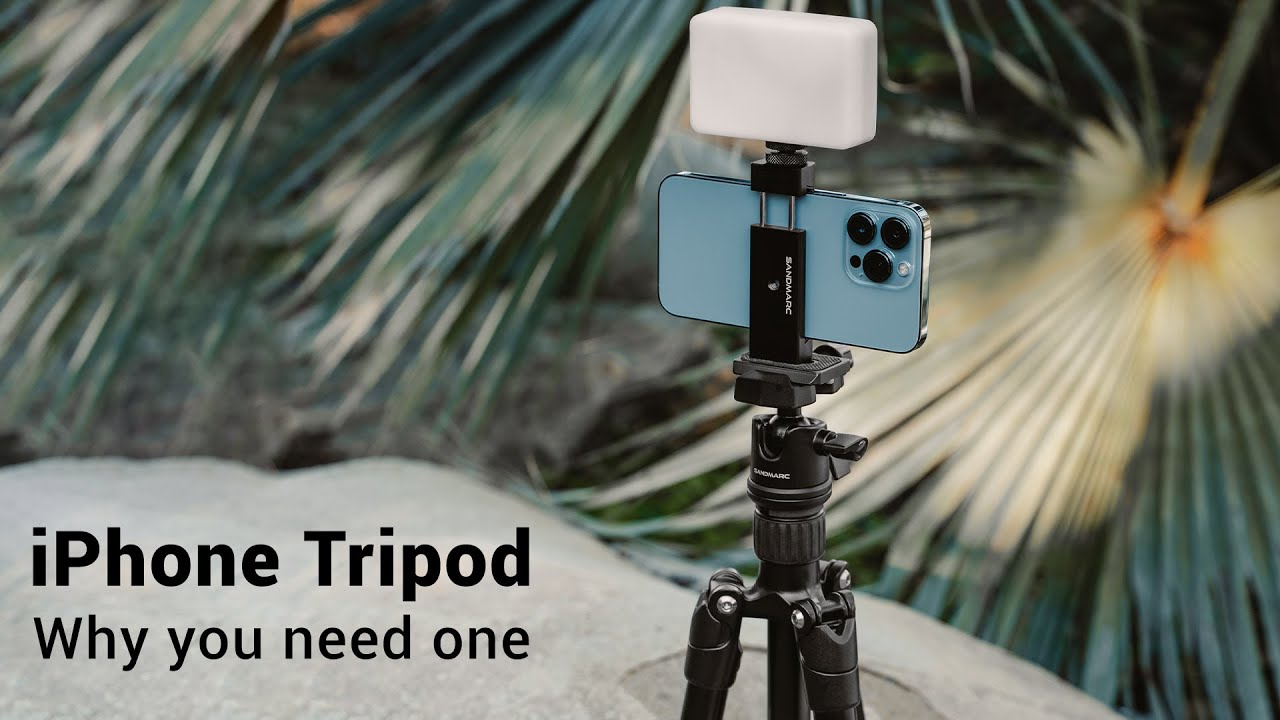 Do you need a Tripod for your iPhone 14 / 13 Pro? - SANDMARC 