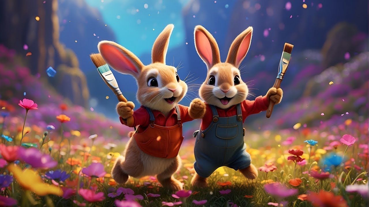 Discovering Joy: Enchanted Rabbit Adventure with Imaginative Friendship ...