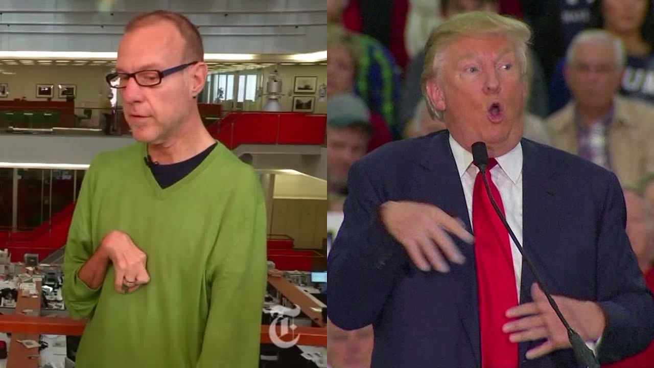 donald trump mocks disabled reporters