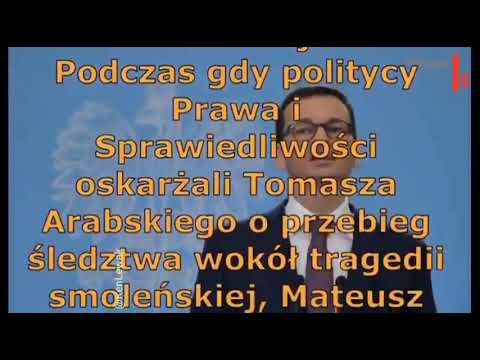 Premier Morawiecki , Prawdziwy Pinokio - YouTube