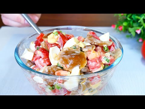 Любимый салат моего мужа, который он ел каждый день и за месяц похудел на 30 кг!