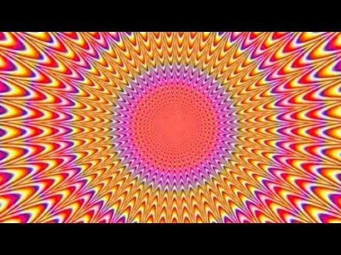 Optical Illusion Effects. LSD effects without taking it 😯 - YouTube
