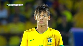 Neymar's First Hat-trick For Brazil