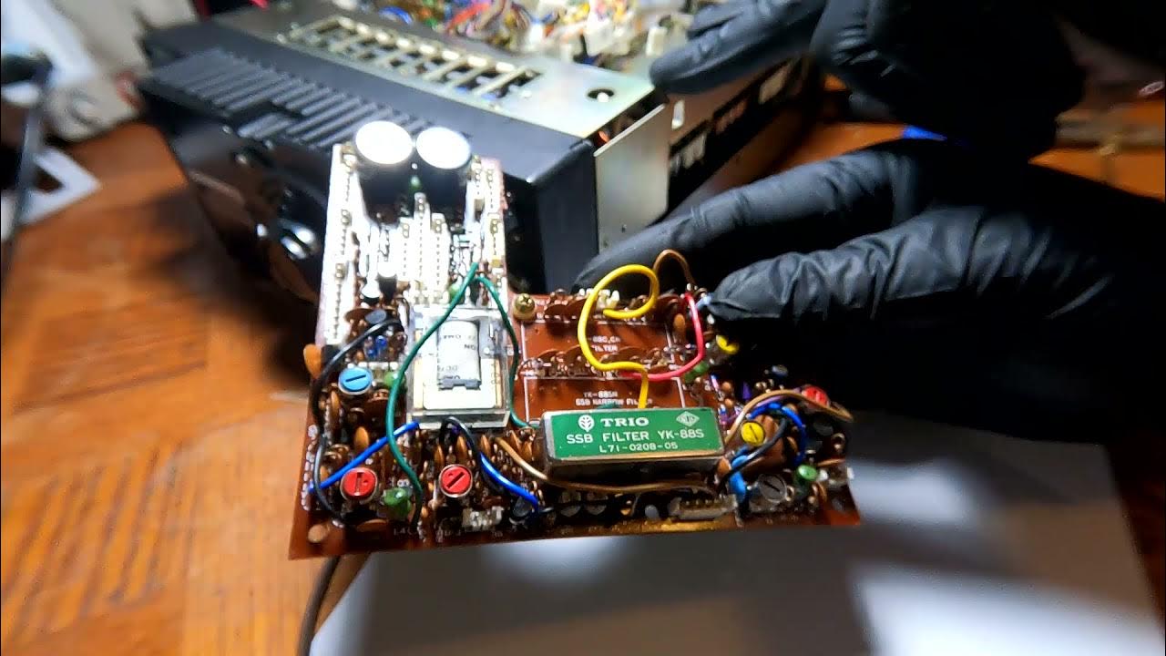 EHV 5 Replacing the IF Relay on a Kenwood TS130S (and much more) YouTube