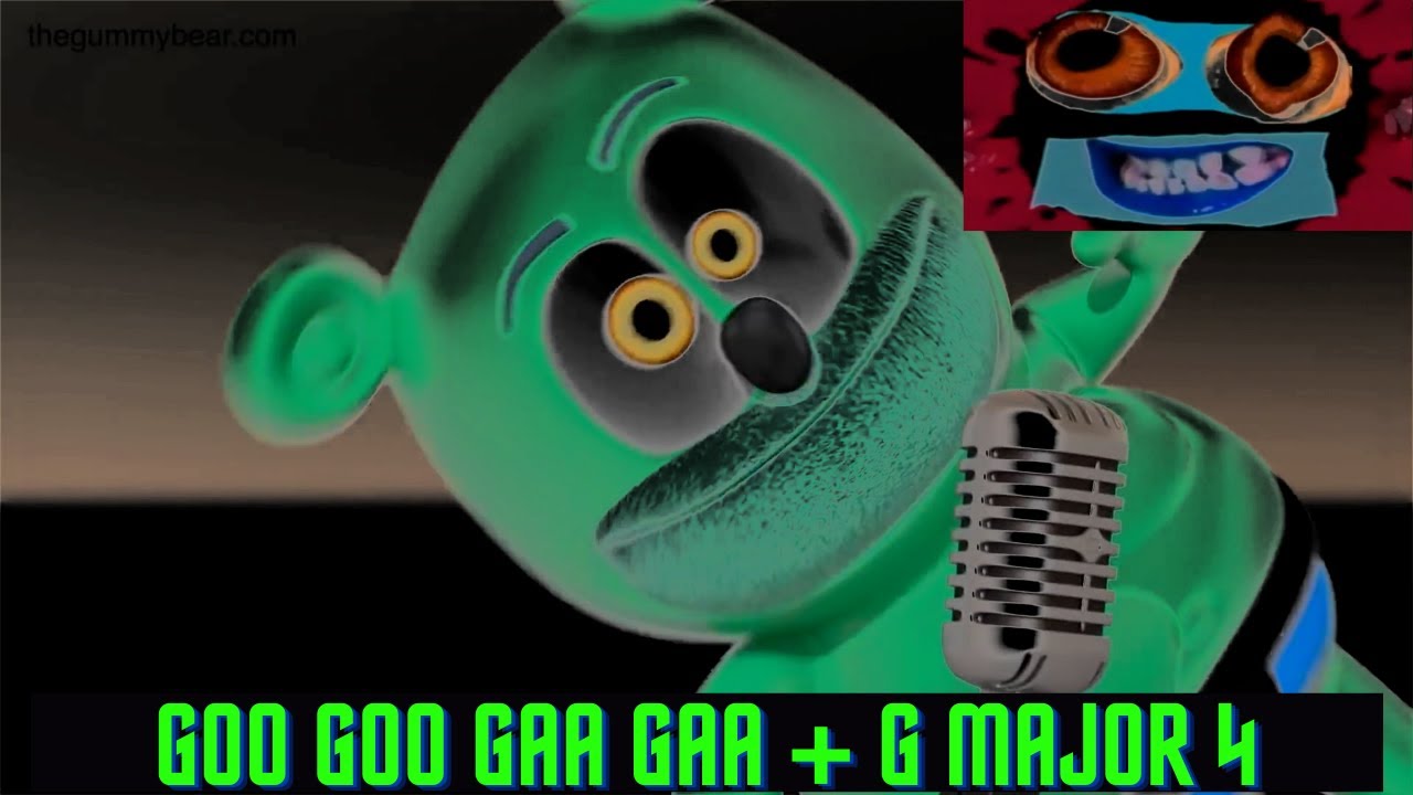 GOO GOO GAA GAA IN G MAJOR 4 Gummy bear Klasky Csupo Pinkfong SpongeBob Cocomelon Peppa Pig and more