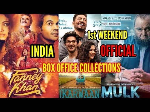 fanney-khan-|-mulk-|-karwaan-|-1st-weekend-box-office-collection-|-official-|-india-|-hit-ya-flop-??